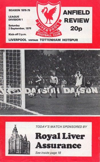 Match programme